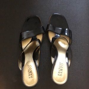 Franco Sarto Patent Wedges